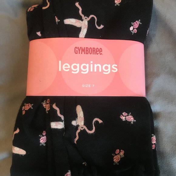 NWt gymboree prima ballerina leggings 7 valentines - Picture 1 of 3